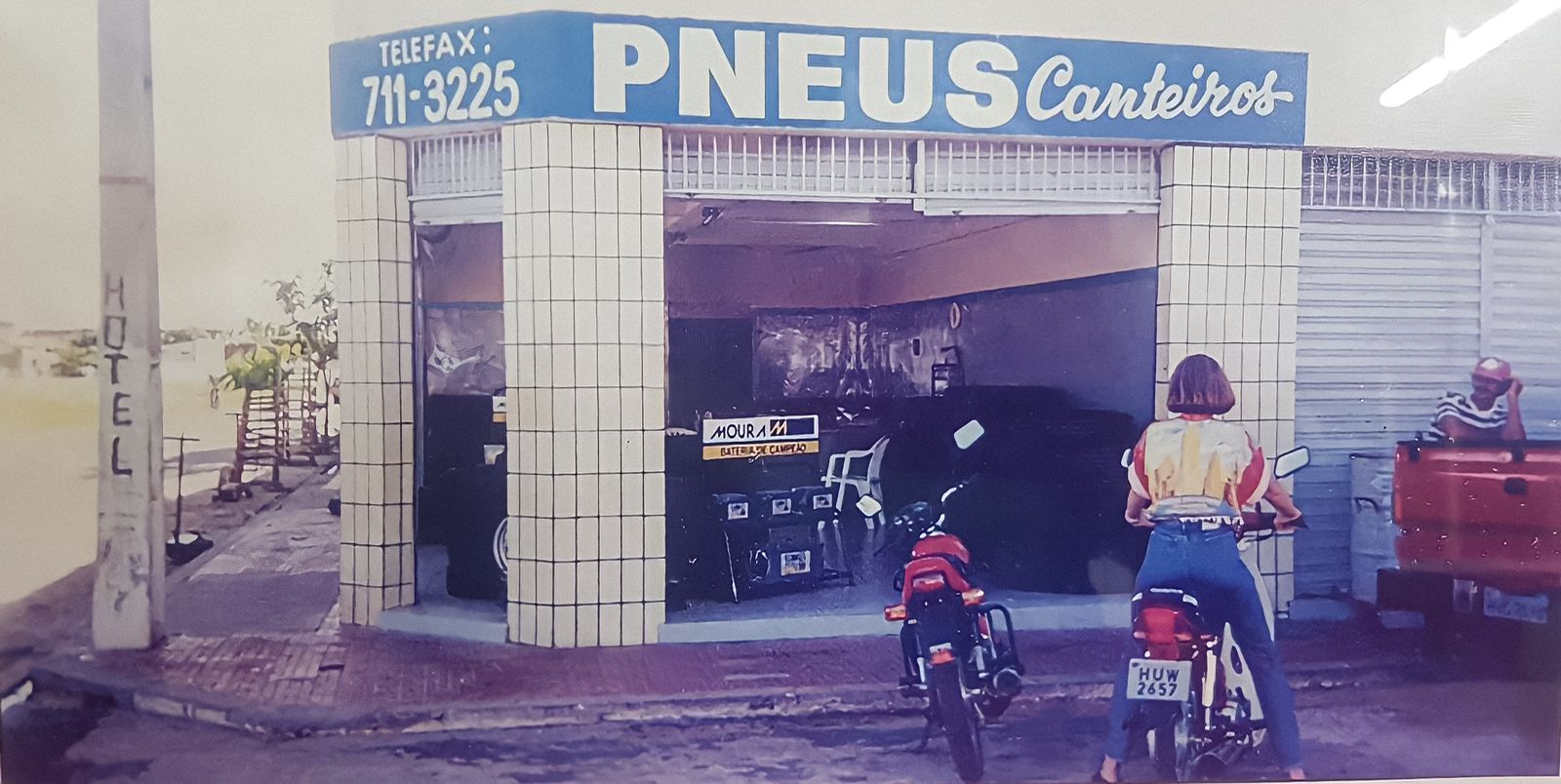 Pneus Canteiros - Onde tudo Começou!